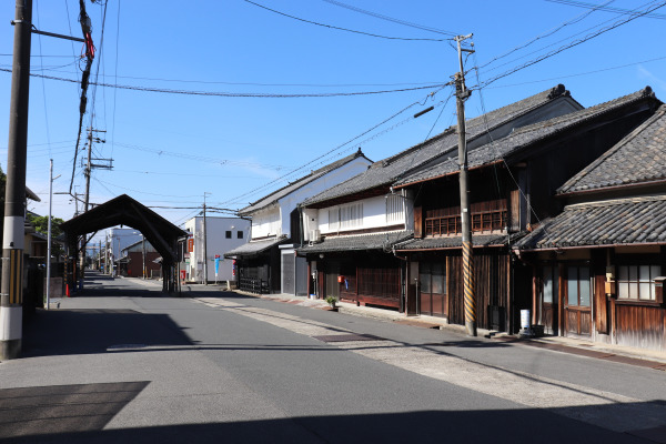 丹波市の町並み