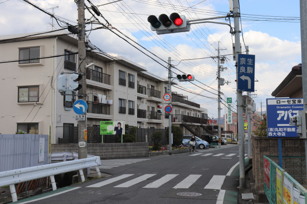 Horai Intersection of National Route 308 on the Ise Honkaido