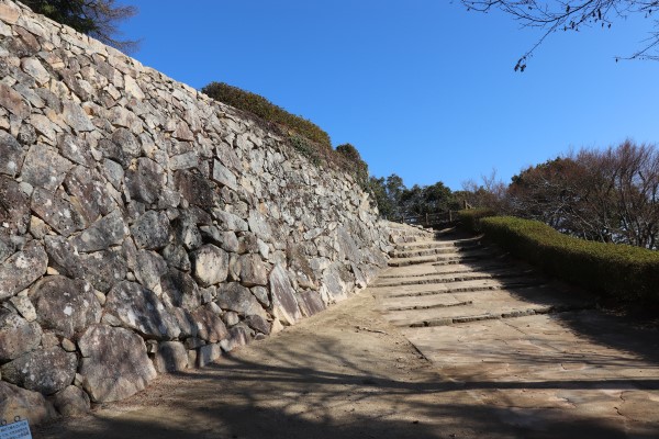 Castle walls of Bitchu Matsuyama Castle