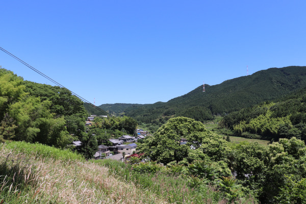 countryside views along the Hase Kaido