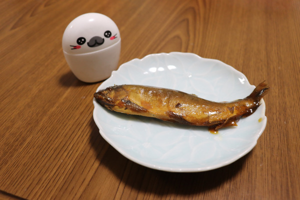 candied sweet fish sold in Ohka 