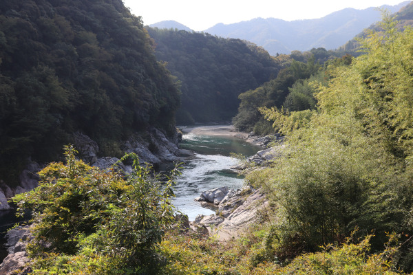 Kahada-kyo Gorge on the Ise Honkaido