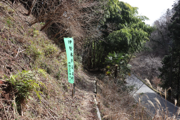 Ise Honkaido going down from Kaisaka Pass