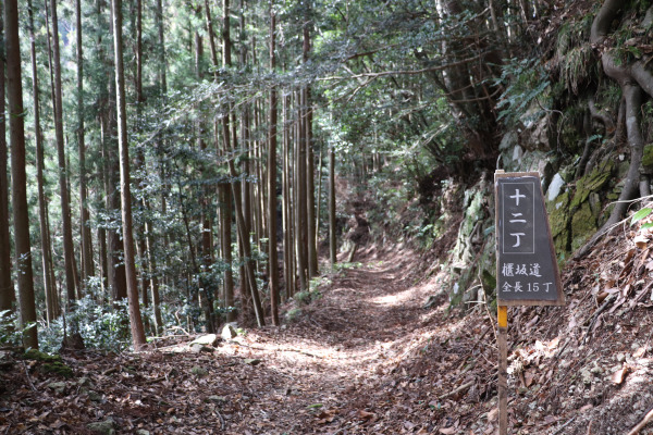 Hissaka Pass on the Ise Honkaido