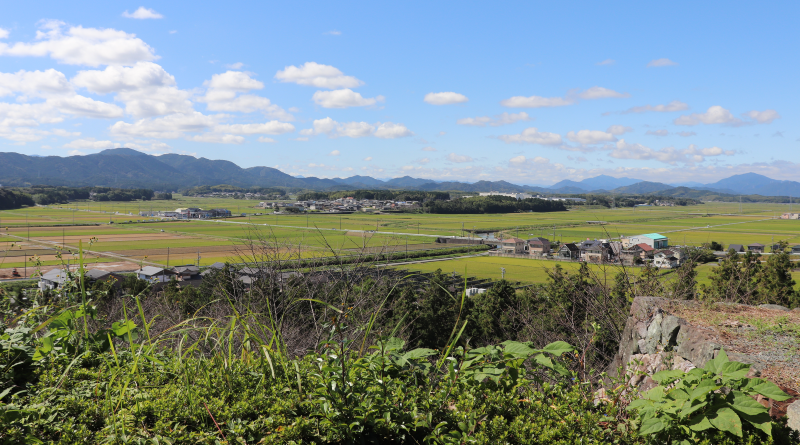 View from Tamaru Castle