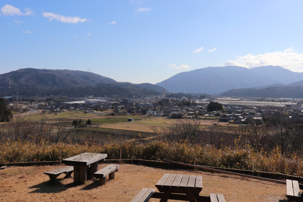 笹尾山から見た関ケ原