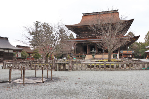 Kimpusen-ji Temple in Yoshino, where Prince Oama plotted this Jinshin War