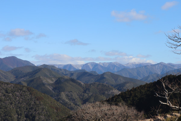 Great scenary of the Nakahechi Trail, Kumano Kodo 