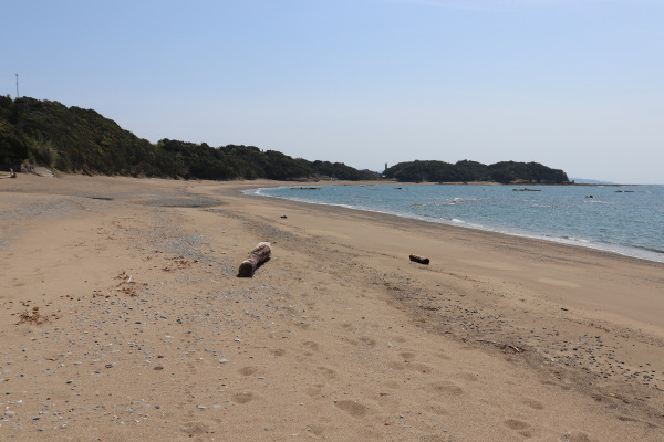 Senri coast on the the Kiiji Trail of Kumano Kodo 