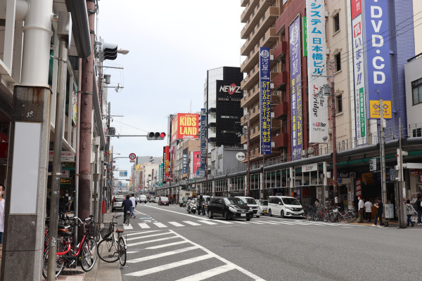 Nipponbashi on Sakaisuji Street in Osaka