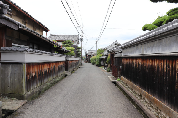 紀伊清水の町並み