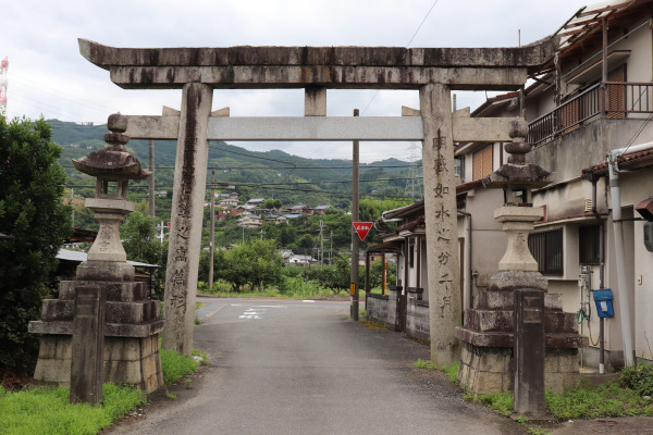 学文路天満宮一の鳥居