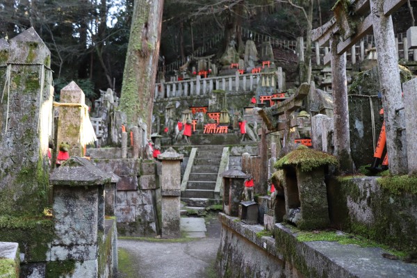 otsuka on Mount Inari