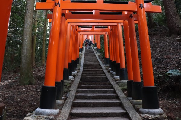 一の峰へ