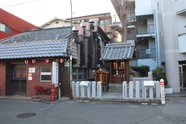 芥川一里塚跡