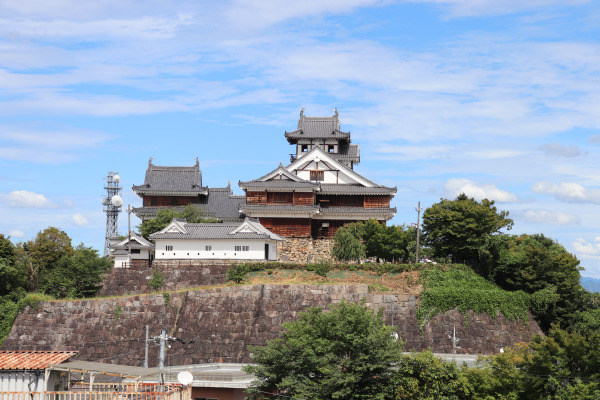 view of Fukuchiyama Castle