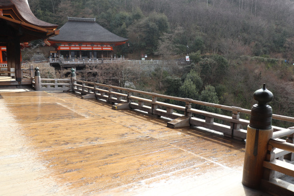 Kiyomizu-dera Temple's veranda, butai, 