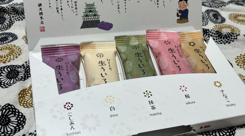 Uiro, a famous Nagoya souvenir