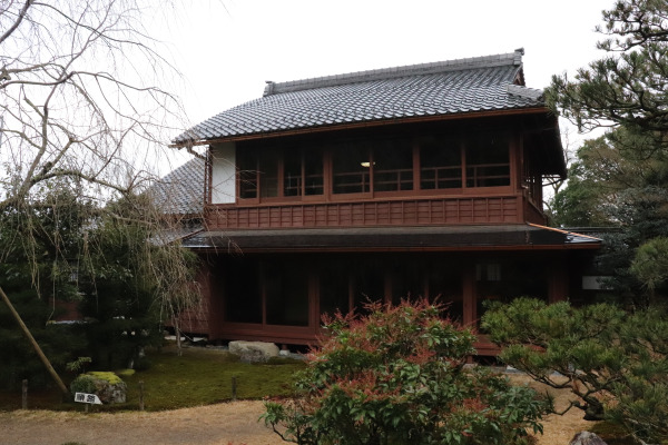 The main building of the former Chikurin-in Temple.