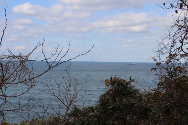 View from Osaki Observation Deck in Shikanoshima Island