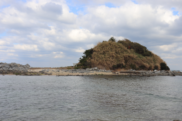 location of Okitsugu of Shikaumi Shrine on Shikanoshima Island