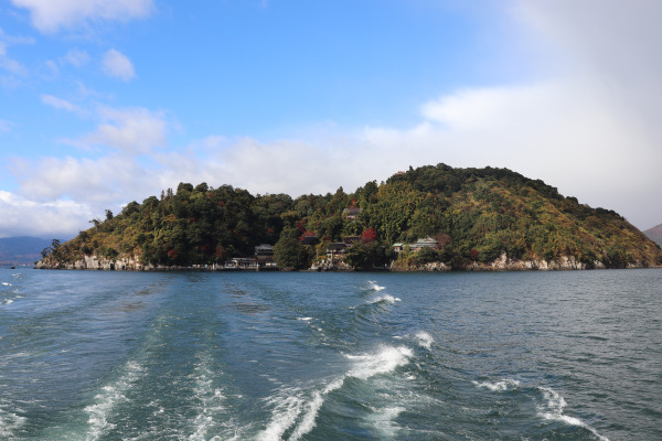 Chikubushima Island of Lake Biwa