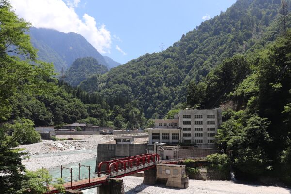 Scenary from Kurobe Gorge Railway 
