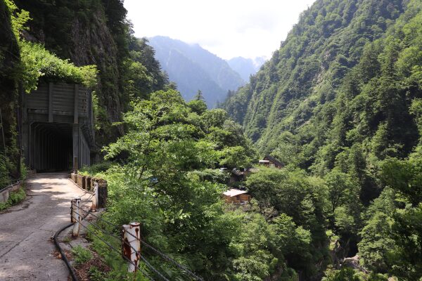 The road leads to Tateyama 