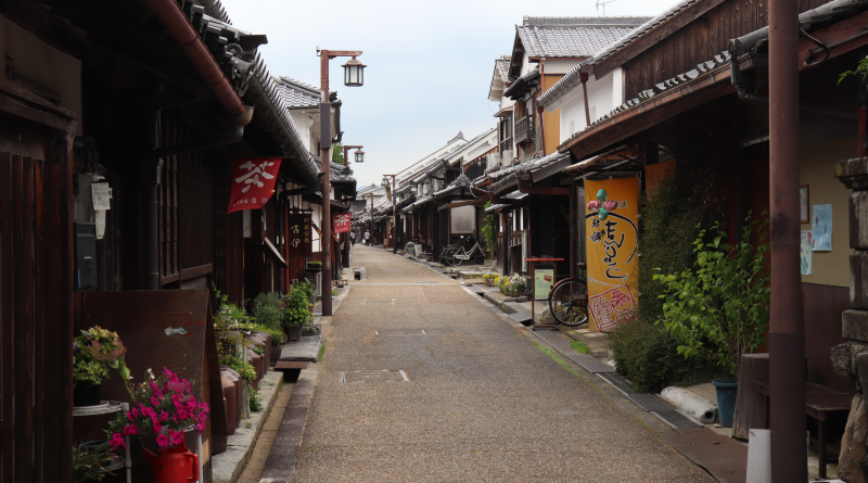 今井町の町並み