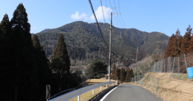 東海自然歩道　東笠取
