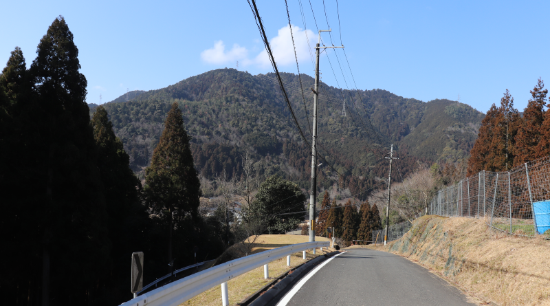 東海自然歩道　東笠取