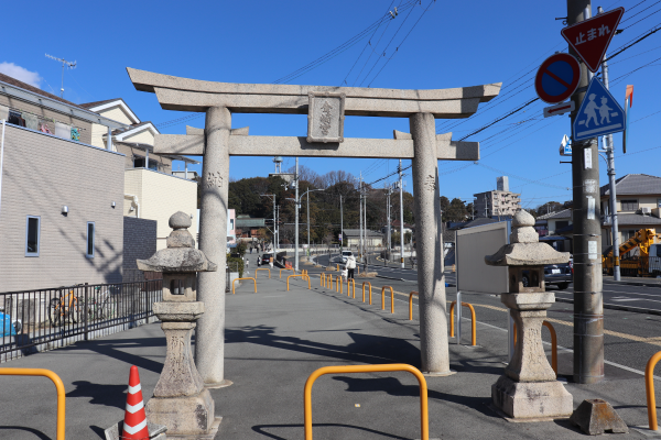 金ヶ崎神社の鳥居