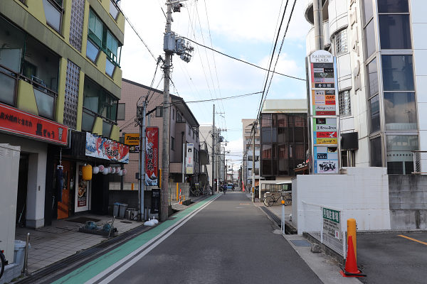 東加古川を行く西国街道