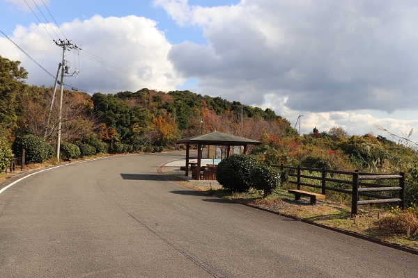 有田みかん海道の展望台付近