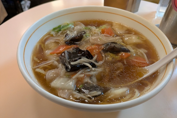 味の故家のサンマーメン