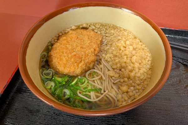 梅田塩屋のコロッケそば