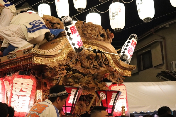 だんじりの彫刻