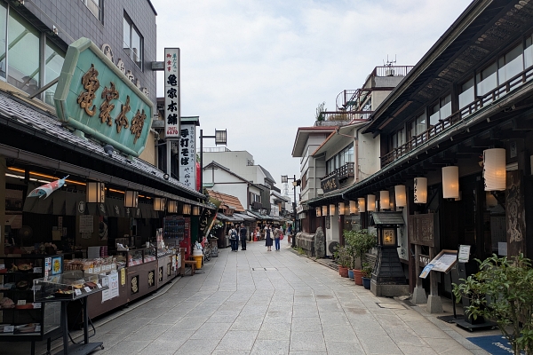 柴又帝釈天の参道