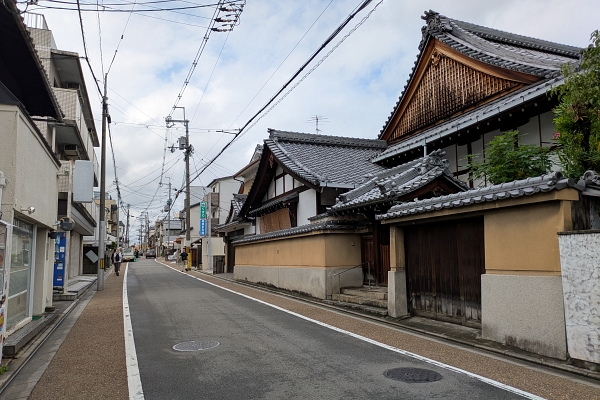 奈良街道の風景