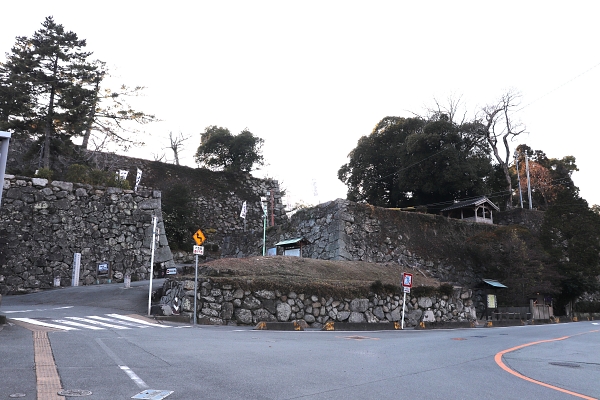 松坂城の石垣