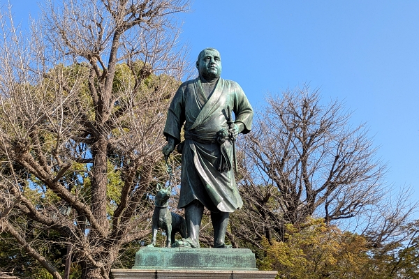 The statue of Saigo Takamori