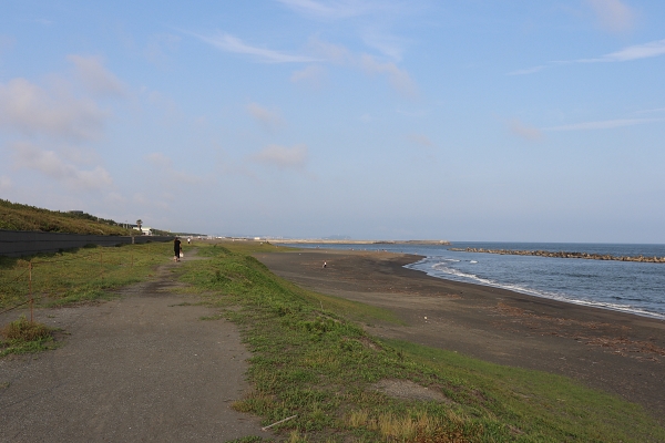 平塚の海水浴場