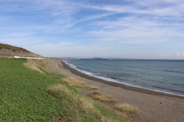 茅ヶ崎、柳島海岸
