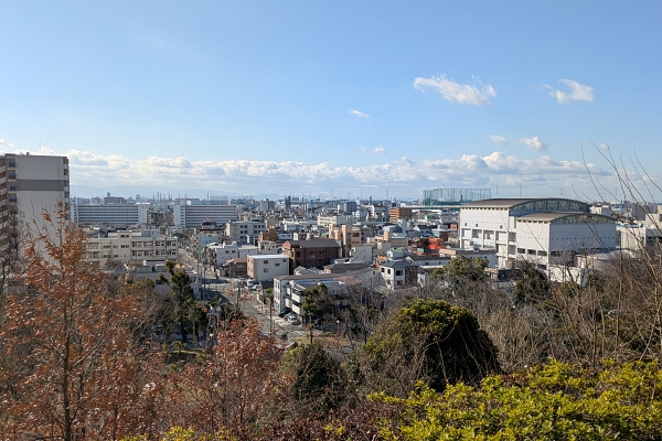 昭和山から見た景色