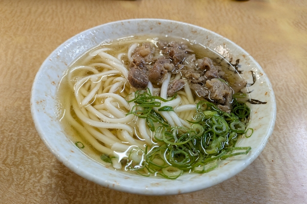 ぼっかけうどん