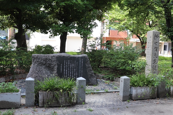 折口信夫氏の生誕地